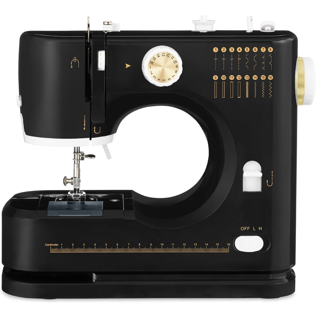 55-Piece Sewing Machine Kit for Beginners with 16 Stitch Patterns for home, family, and everyday needs