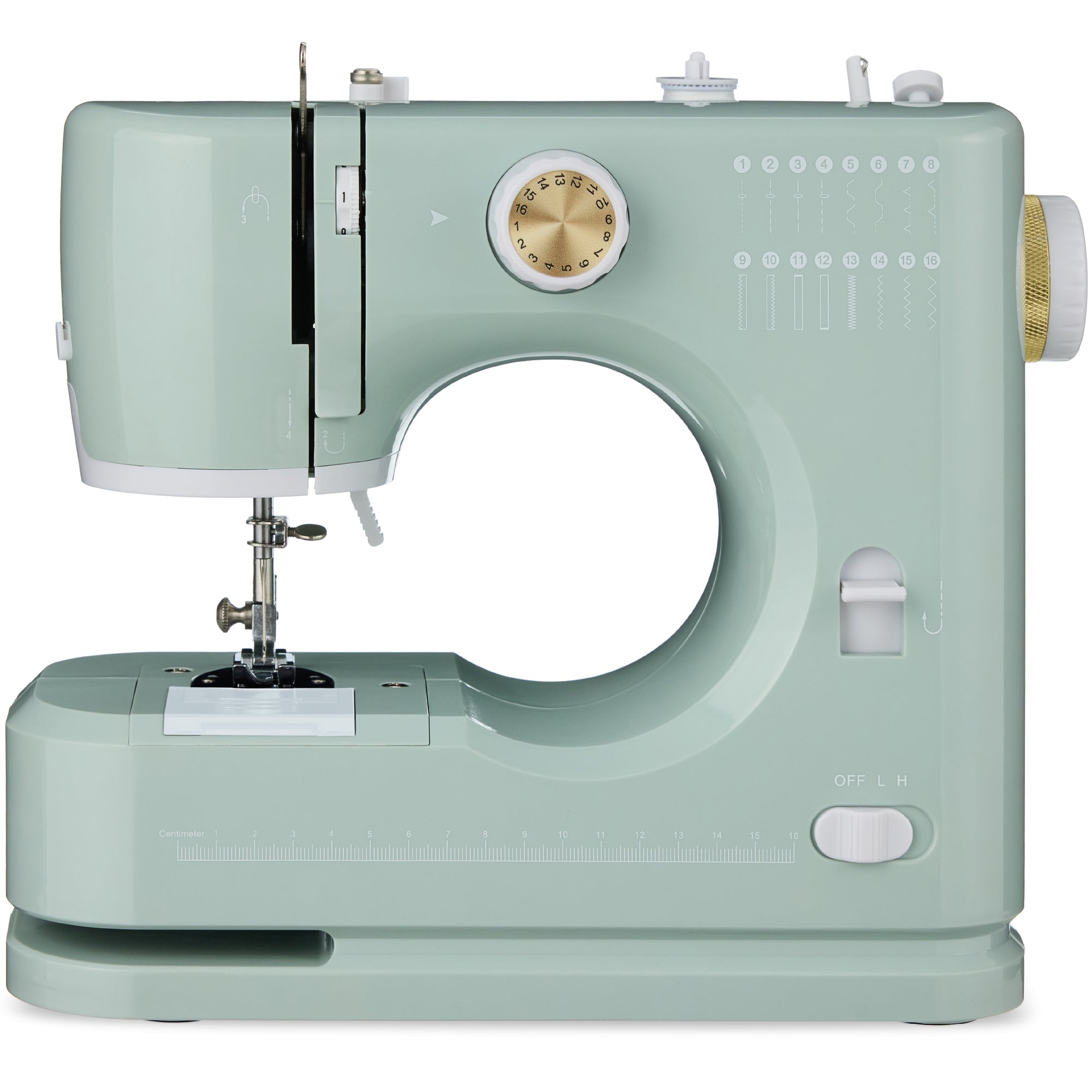 55-Piece Sewing Machine Kit for Beginners with 16 Stitch Patterns for home, family, and everyday needs