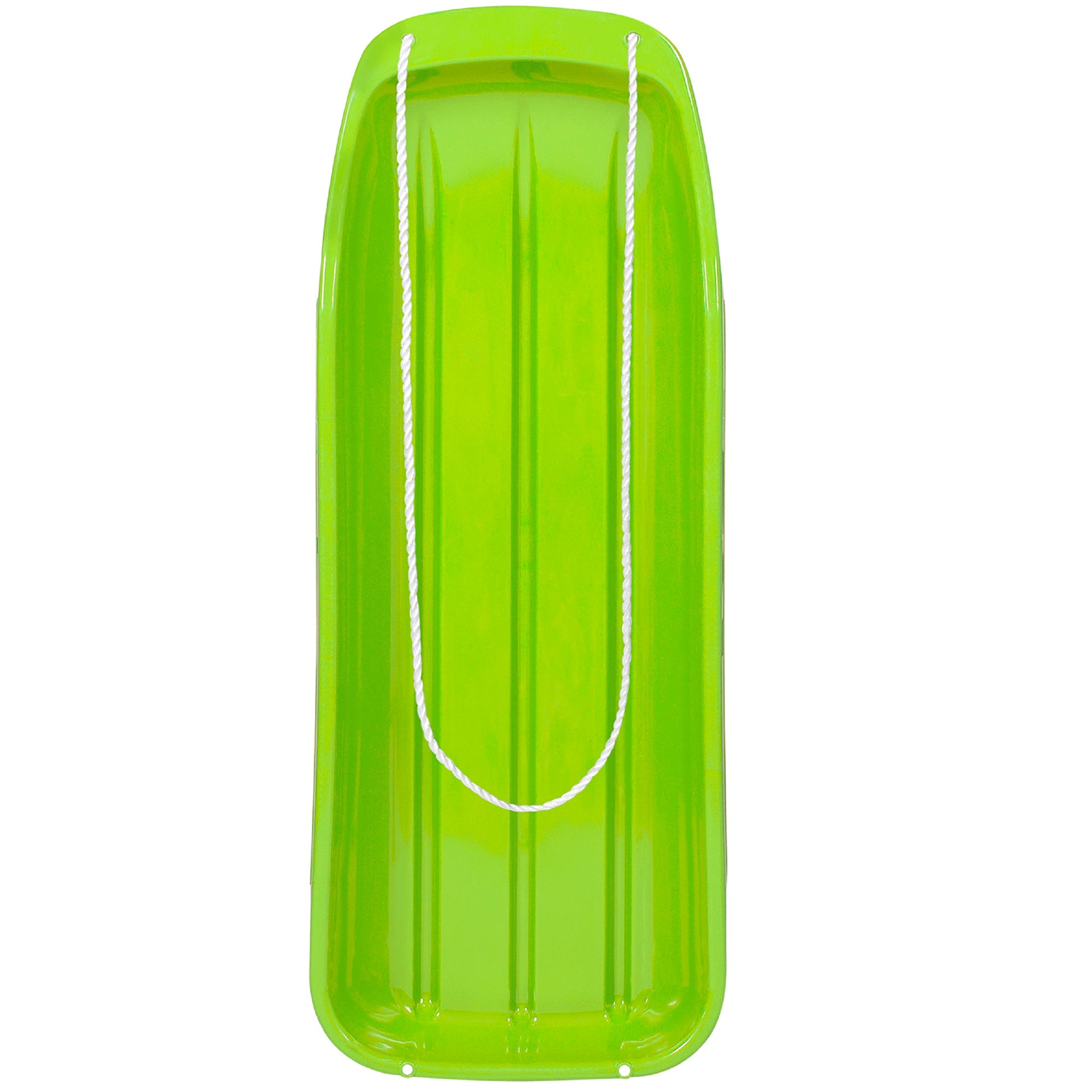 48in Kids Toboggan Snow Sled Board with Pull Rope Curved Edges designed for kids' playtime and gifts