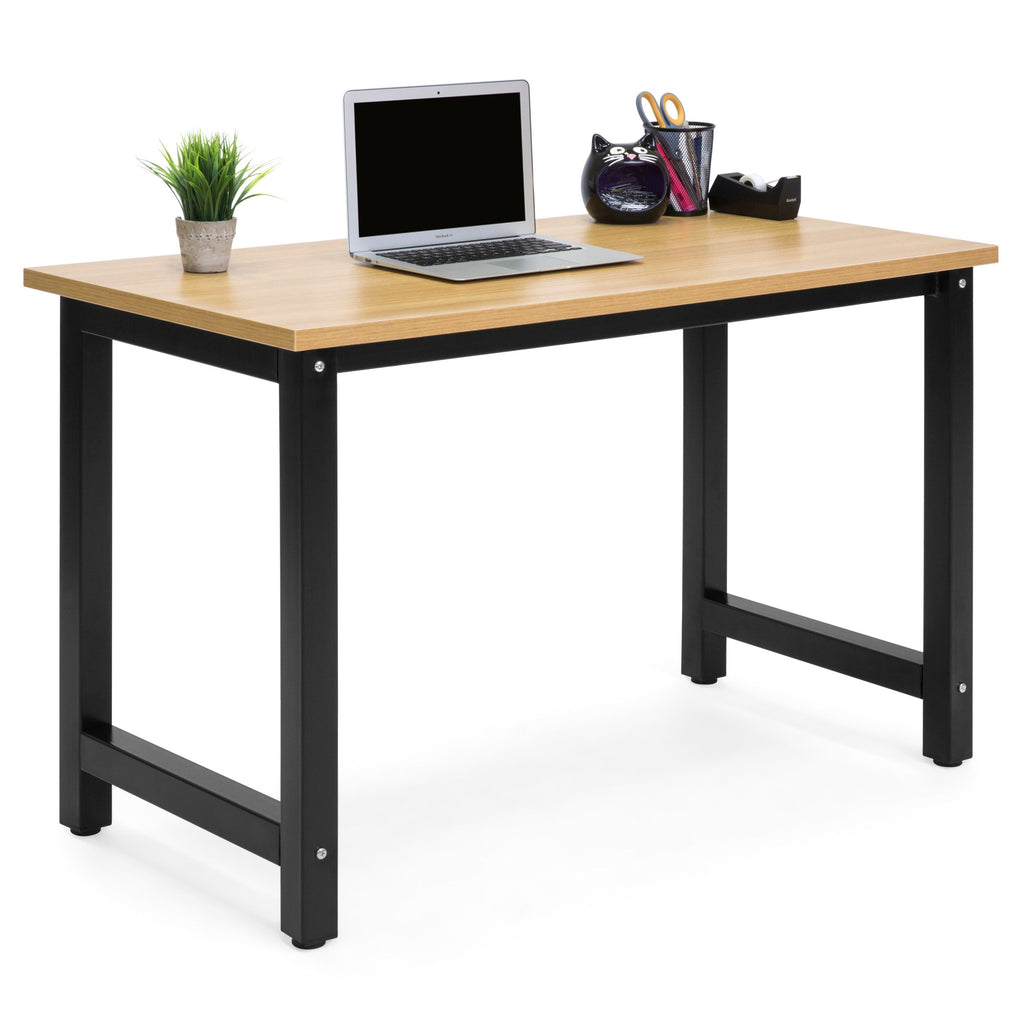 47.25x23.5in Home Office Computer Desk Workstation Table with Adjustable Legs for comfortable home living