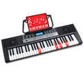 54-Key Beginners Electronic Keyboard Piano Set with Lighted Keys LCD Screen with reliable function and style
