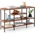 4-Tier Industrial Console Table with Tall Shelf Space - 55in designed for everyday comfort and storage