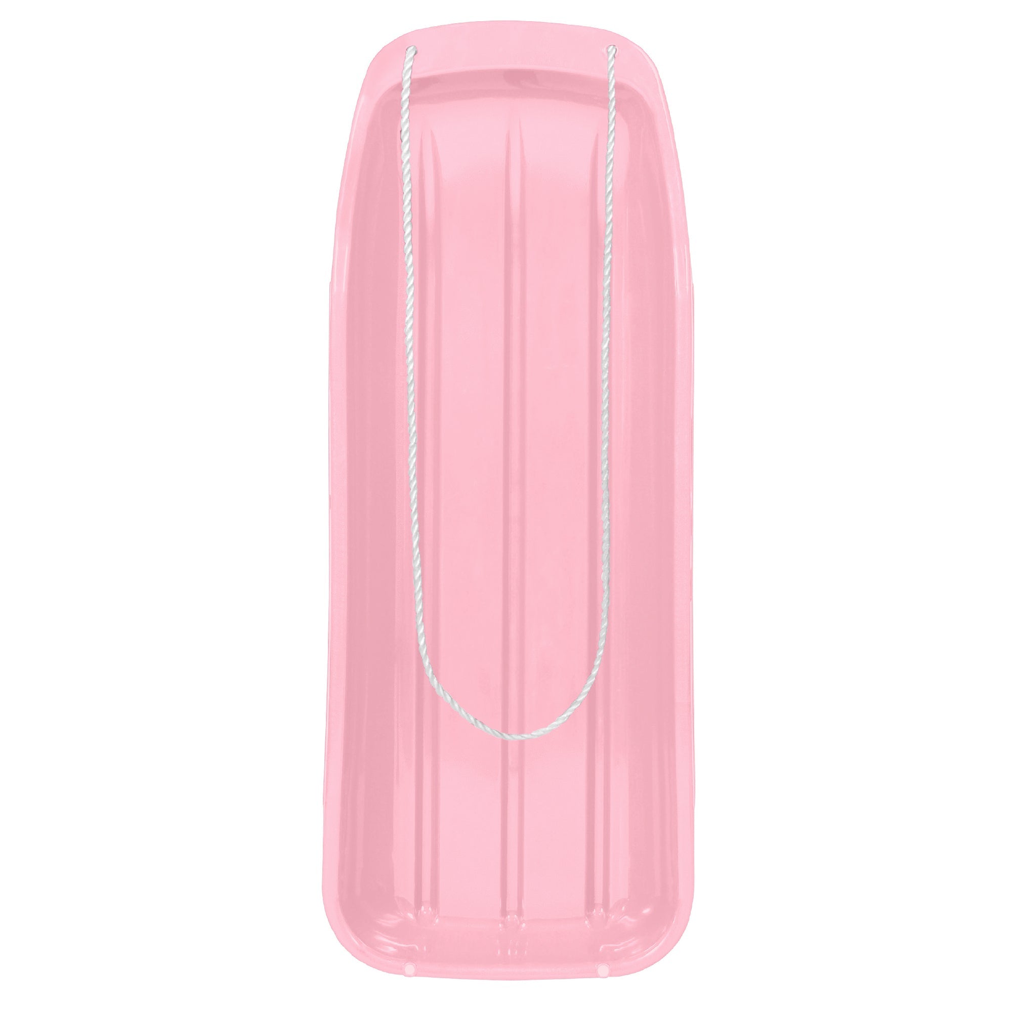 48in Kids Toboggan Snow Sled Board with Pull Rope Curved Edges designed for kids' playtime and gifts